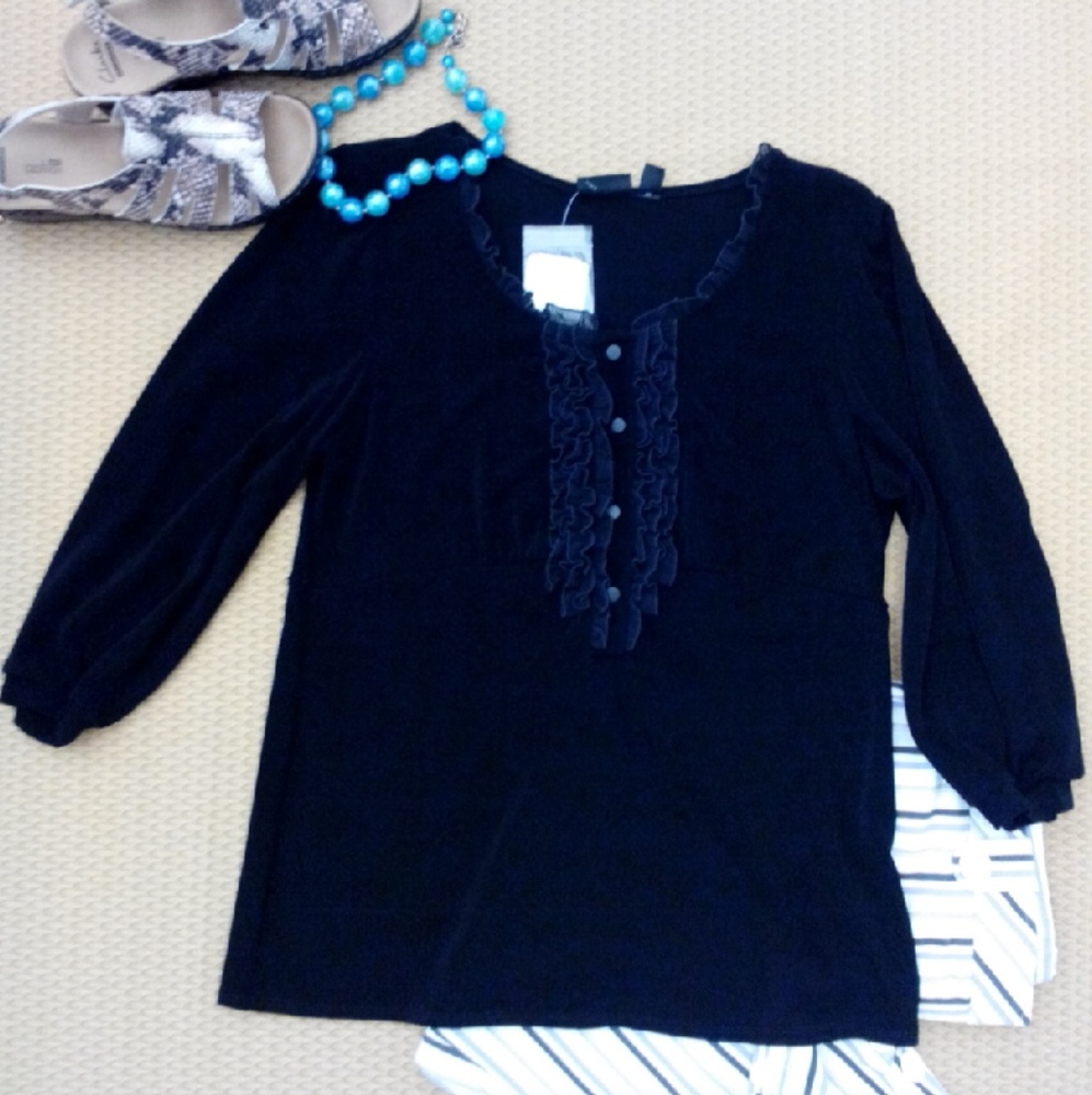 CITIKNITS BLACK TOP NEW